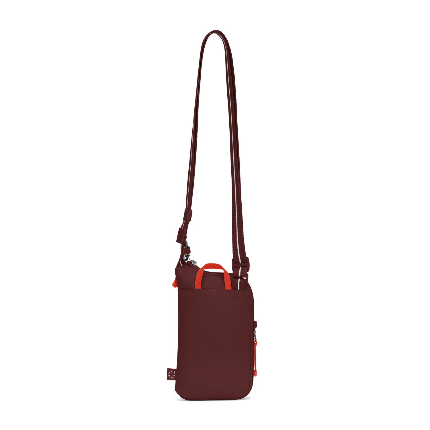 Pacsafe GO Tech Crossbody Garnet Red