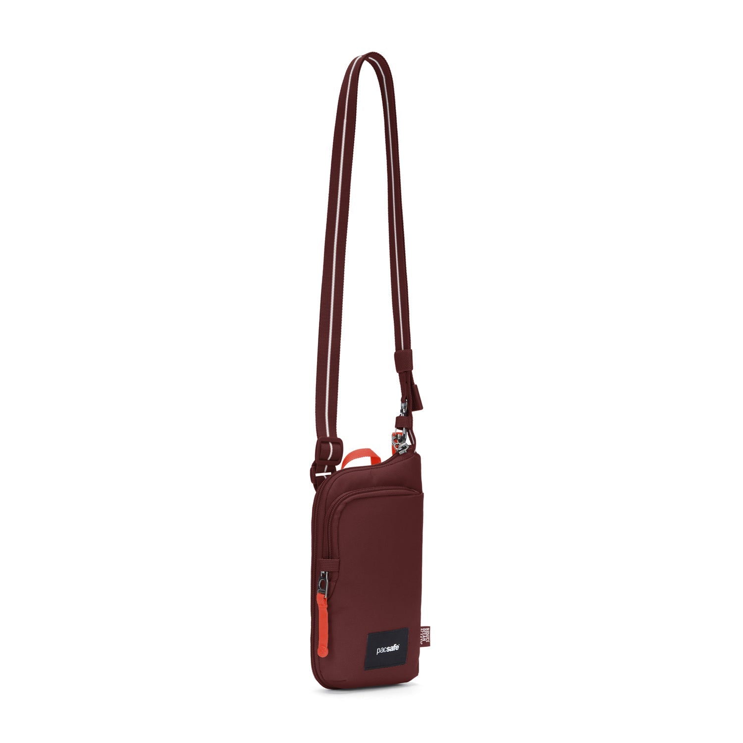 Pacsafe GO Tech Crossbody Garnet Red