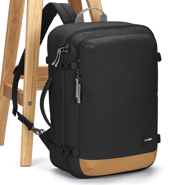 Pacsafe - Pacsafe Go Carry-On Backpack 34L Jet - Black