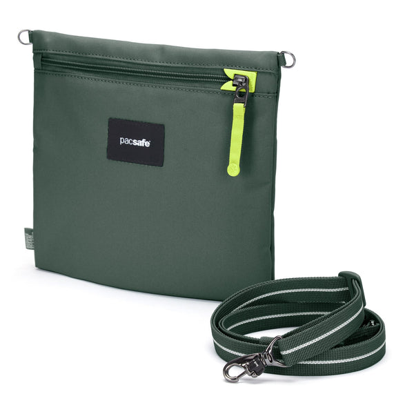 Pacsafe - Go Crossbody Pouch - Spruce Green — Official product view (35125535)