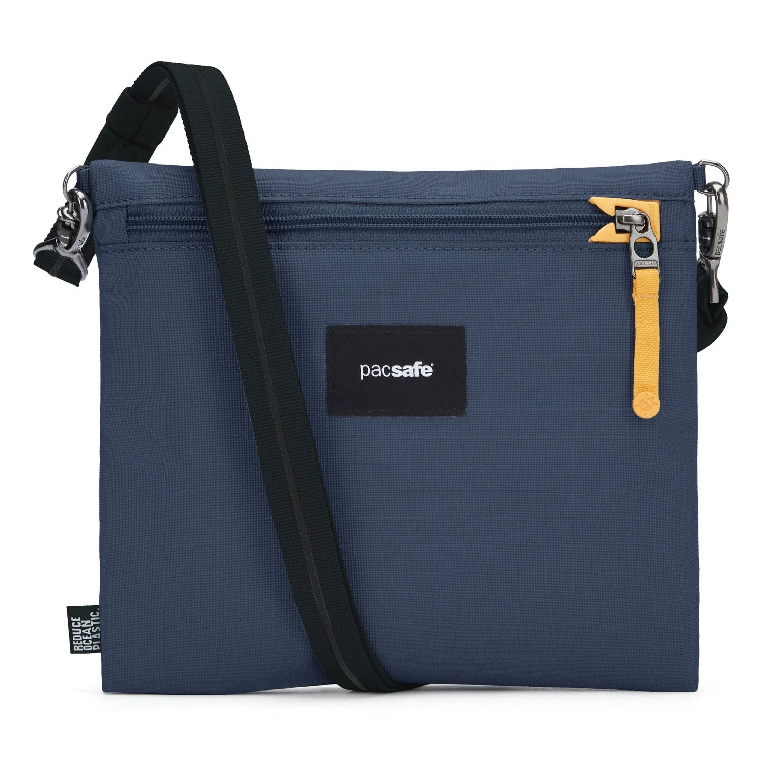 Pacsafe GO crossbody pouch Coastal Blue