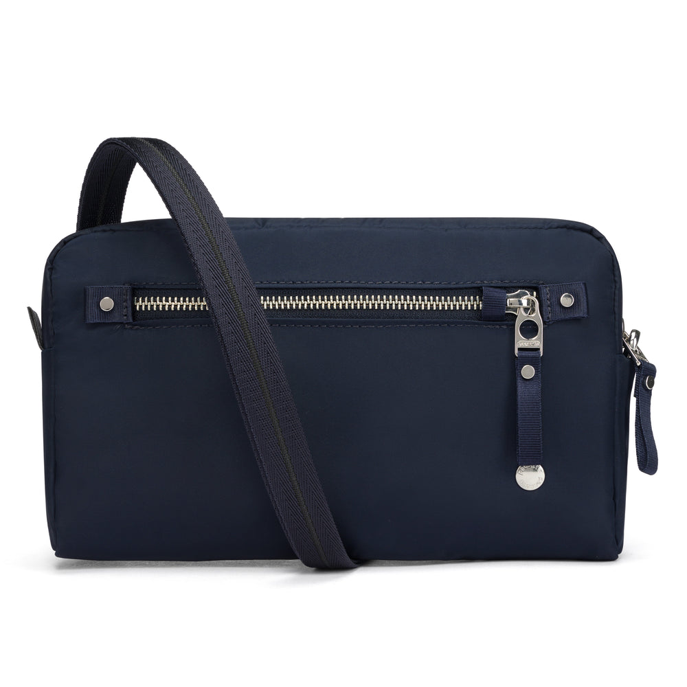Pacsafe W 3-in-1 Sling Navy — Official product view (20461606)