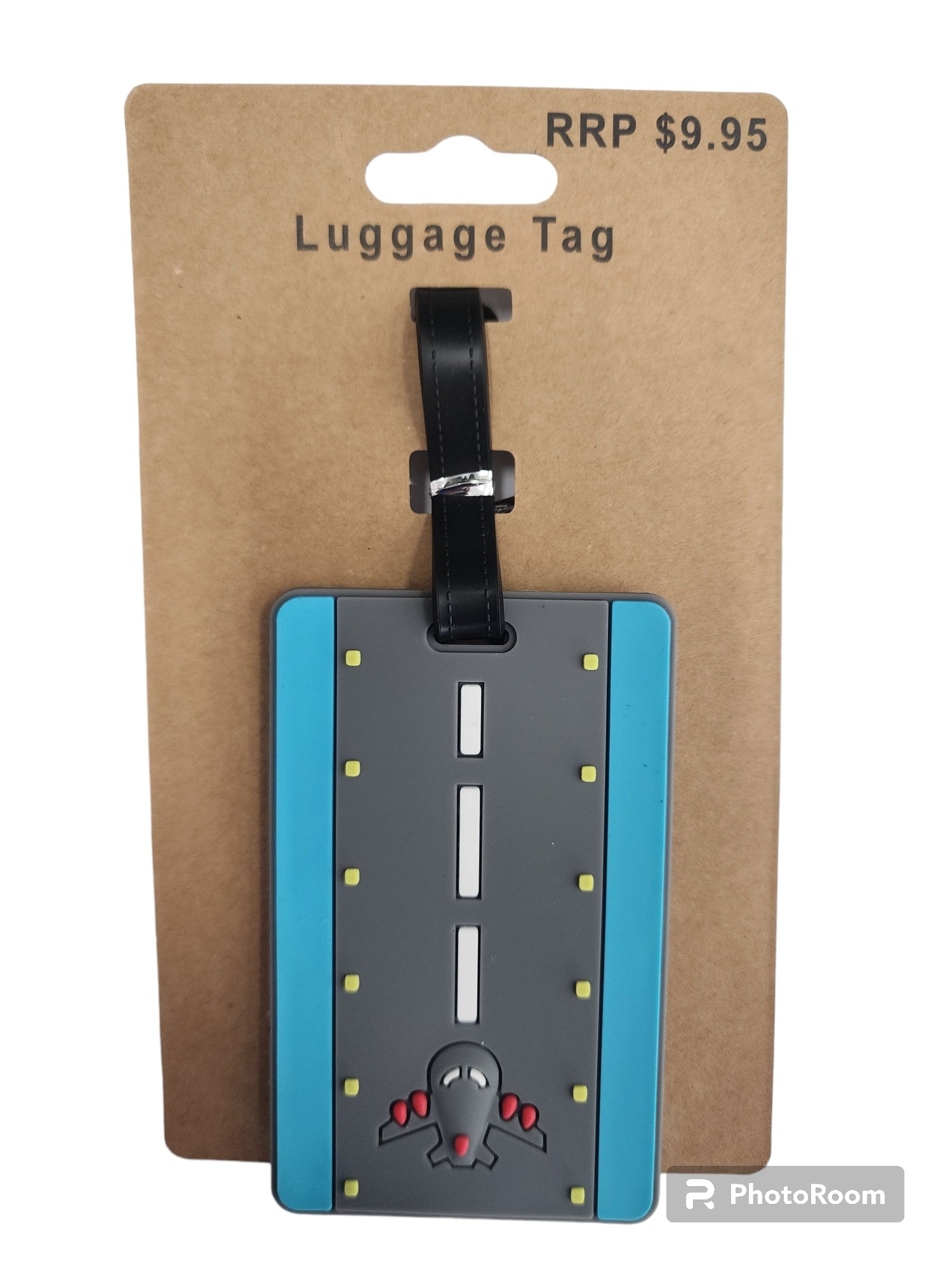 Comfort Travel - Runway Bag Tag - Blue-1