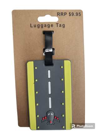 Comfort Travel - Runway Bag Tag - Yellow