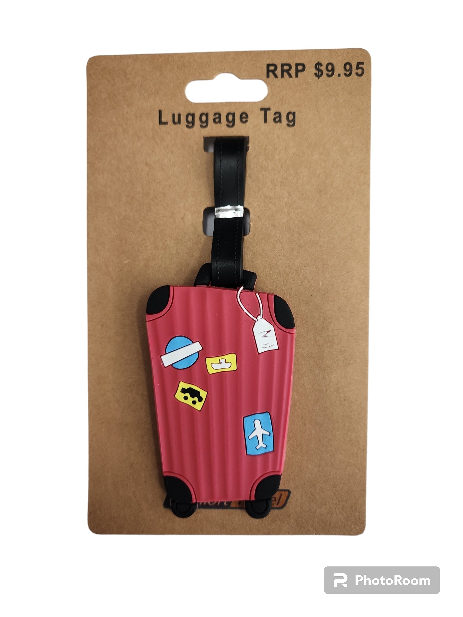 Comfort Travel - Suitcase Bag Tag - Pink