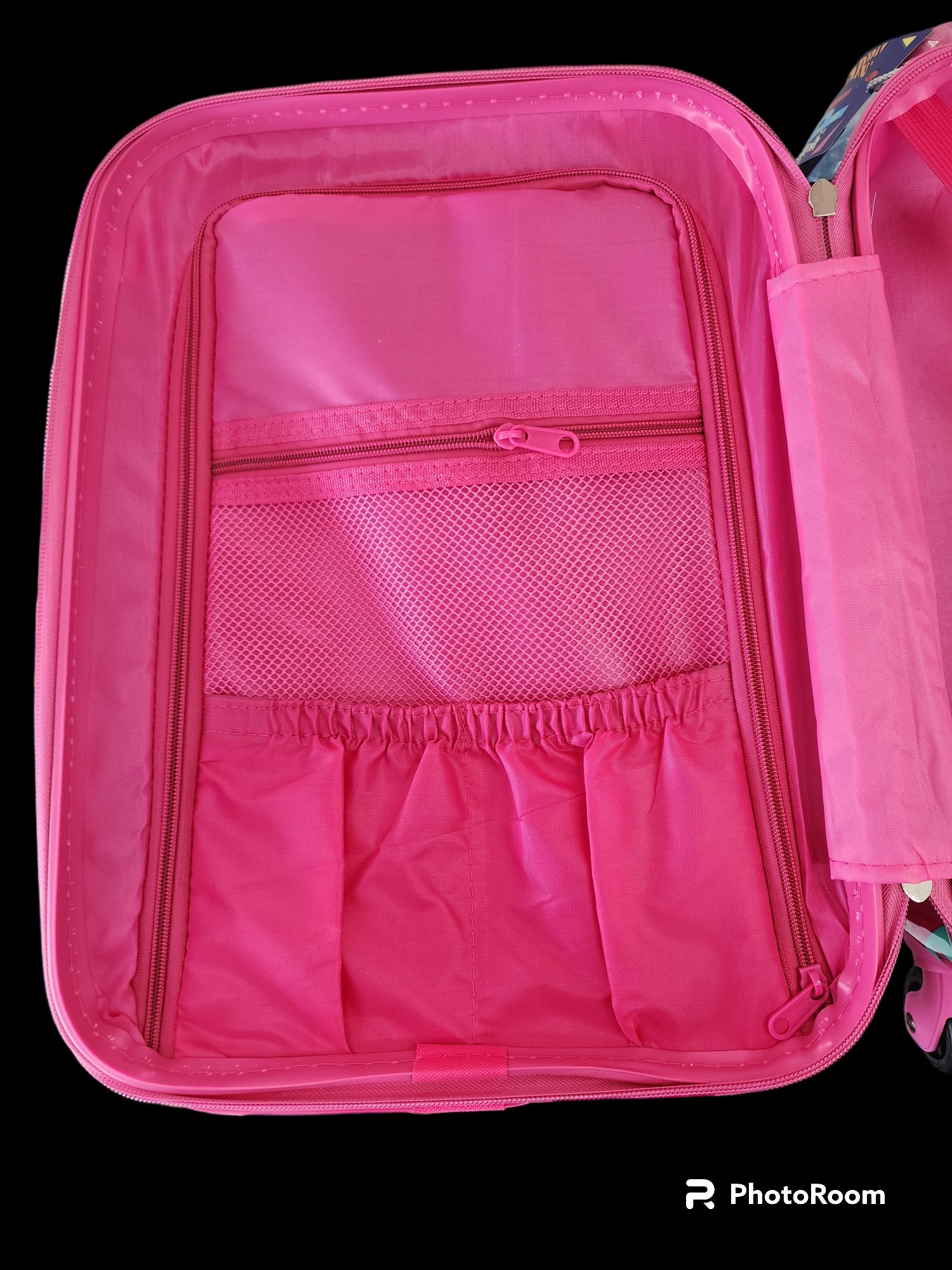 Kidz Bagz - 48cm Owl spinner suitcase - Pink-4