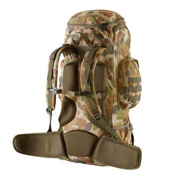 Caribee - 6942 Platoon 70Lt Travel Hiking Pack - Auscamo - 0