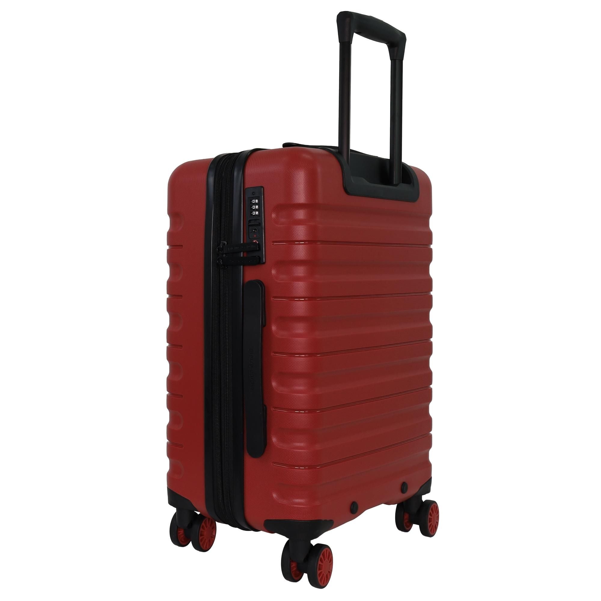 Pierre Cardin - PC3941C 54cm Small Cabin Hard Shell Suitcase - Red