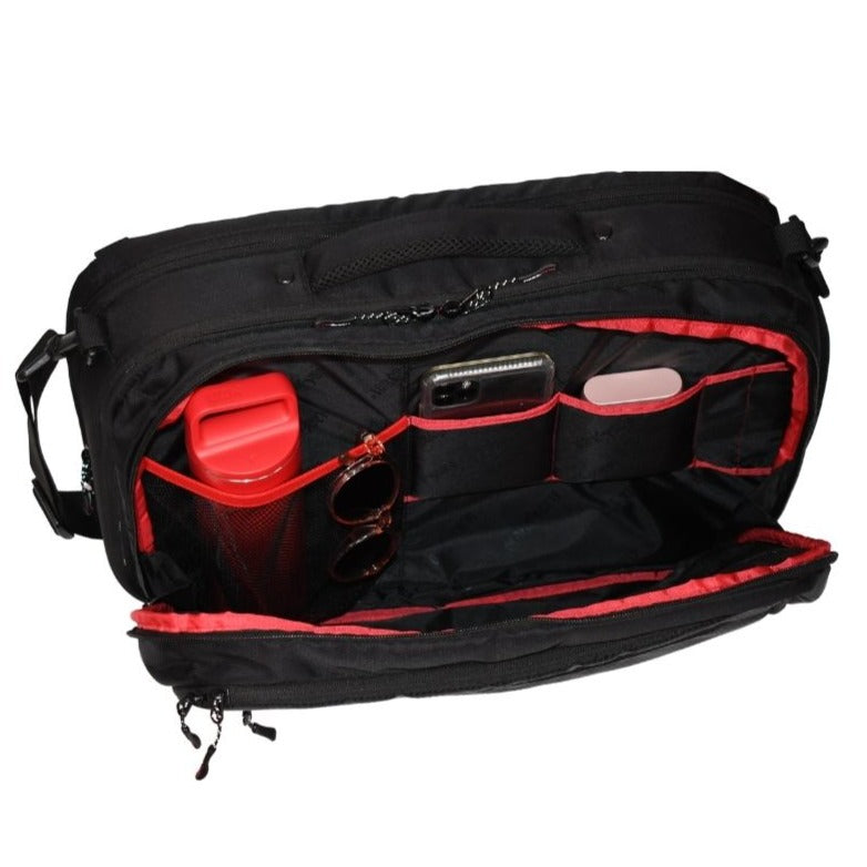 Black Wolf - Embassy II Tech Bag - Jet Black