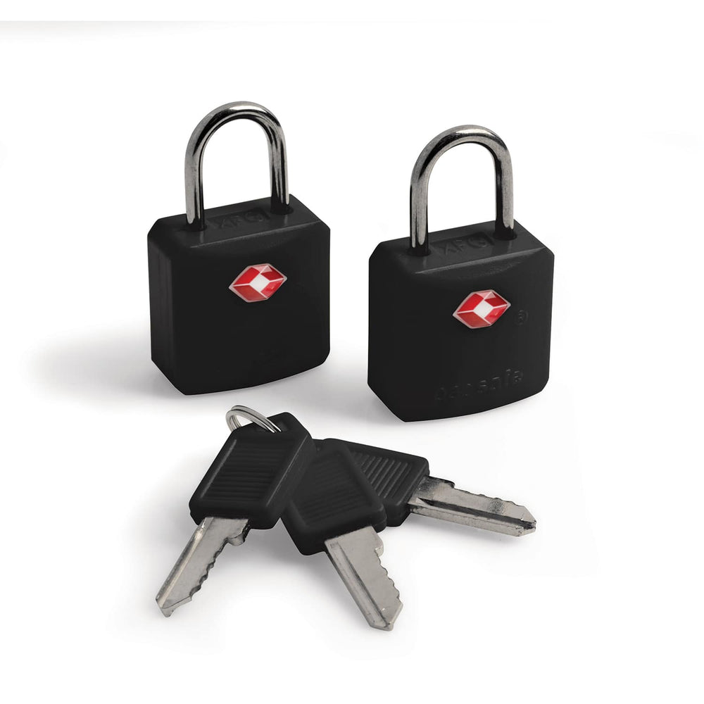 Pacsafe - Prosafe 620 Luggage Padlocks - Black — Official product view (10210100)