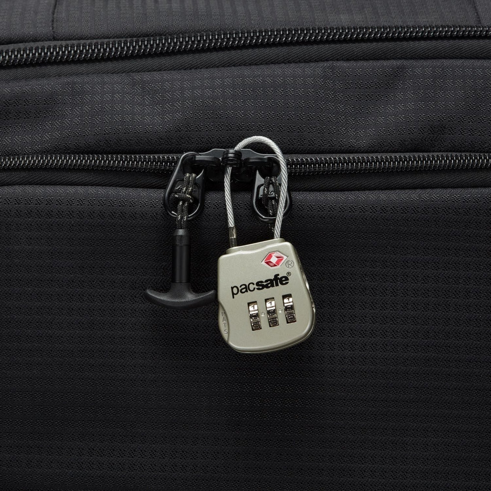 Pacsafe - Prosafe 800 Combination Cable Padlock - Silver
