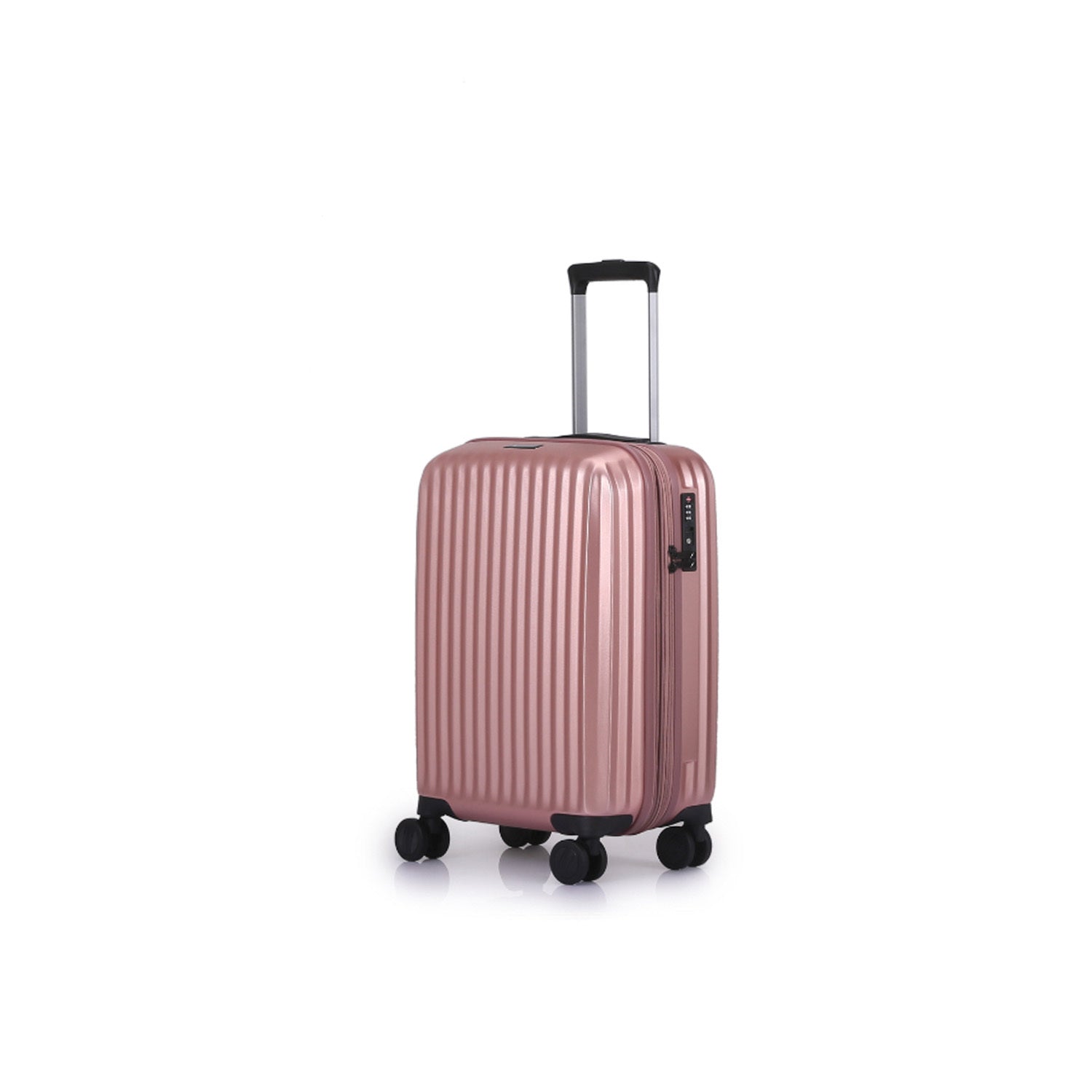 Rose gold cheap suitcase small