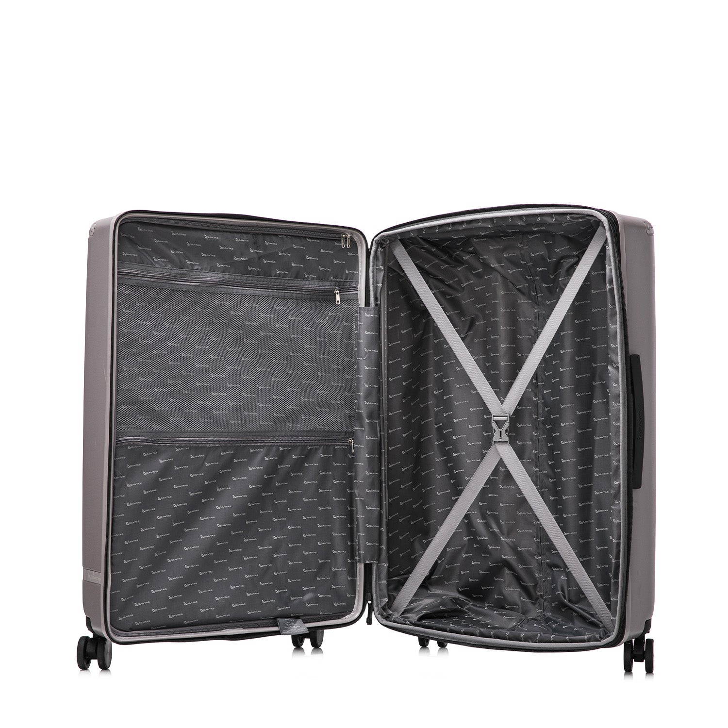 Qantas- QF250 ROME 76cm Large spinner suitcase - Charcoal-7