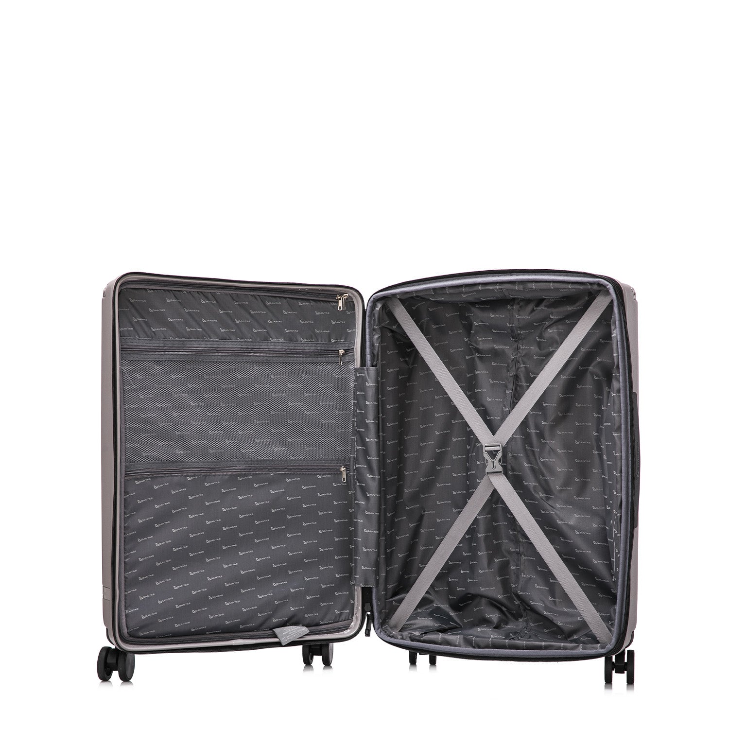 Qantas- QF250 ROME 66cm Medium spinner suitcase - Charcoal-15