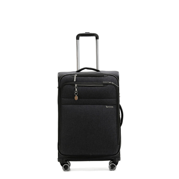 Qantas - QF400 69cm Medium Adelaide Soft sided spinner - Black