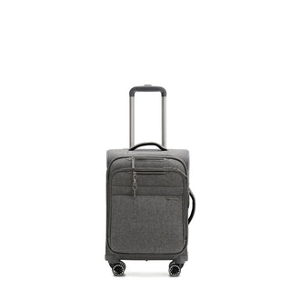 Qantas - QF400 55cm Small Adelaide Soft sided spinner - Grey