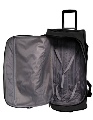 Reebok - RB05 72cm Roadrunner Water Resistant Duffle On Wheels - Black