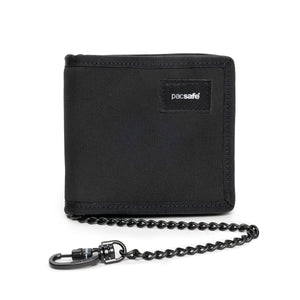 Pacsafe - Rfidsafe Z100 Zipper Bifold Wallet - Black