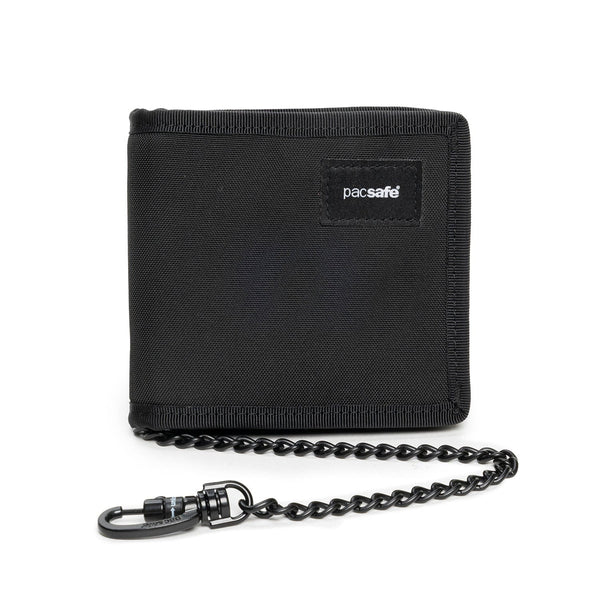 Pacsafe - Rfidsafe Z100 Zipper Bifold Wallet - Black