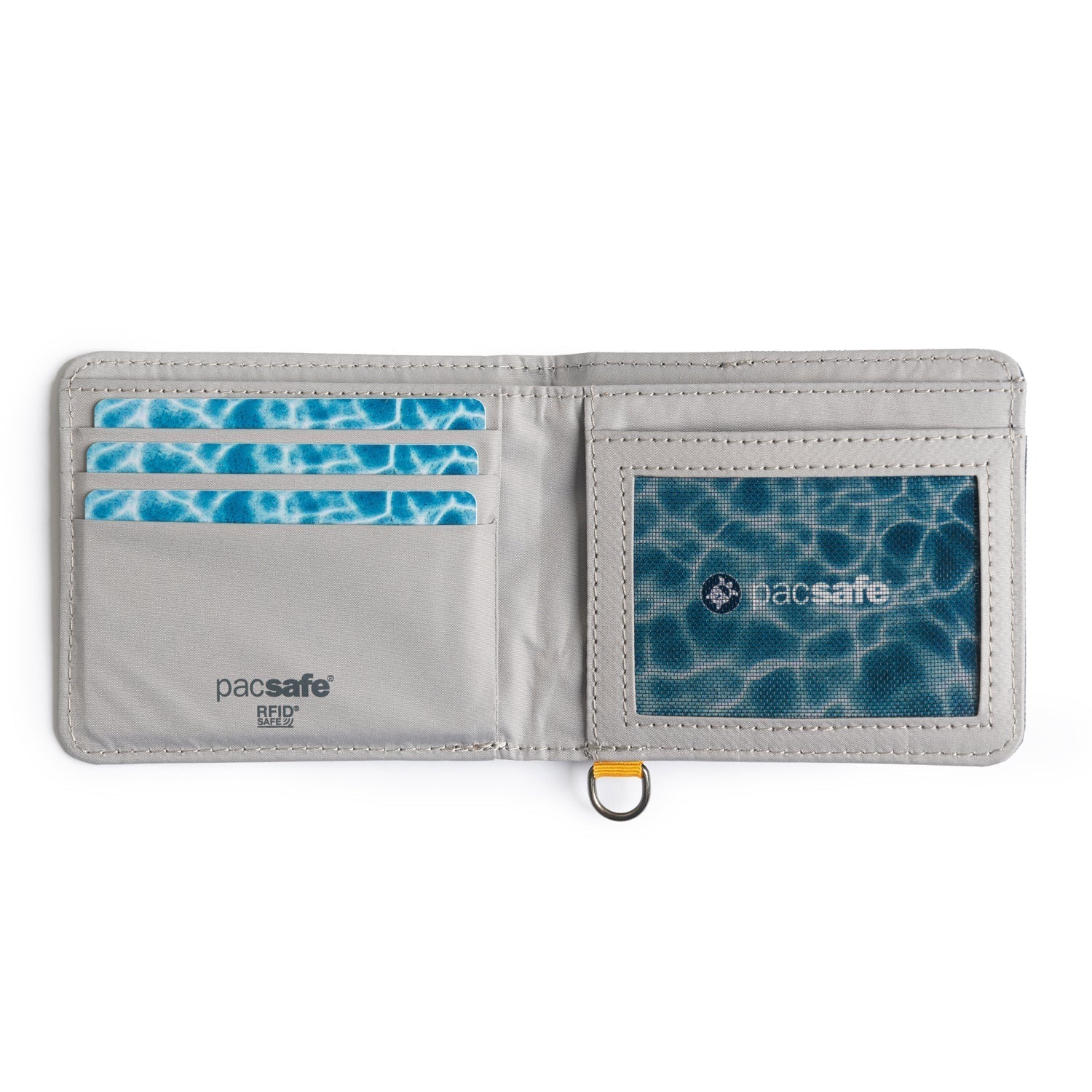 Pacsafe - RFIDsafe Bifold Wallet - Coastal Blue - 0