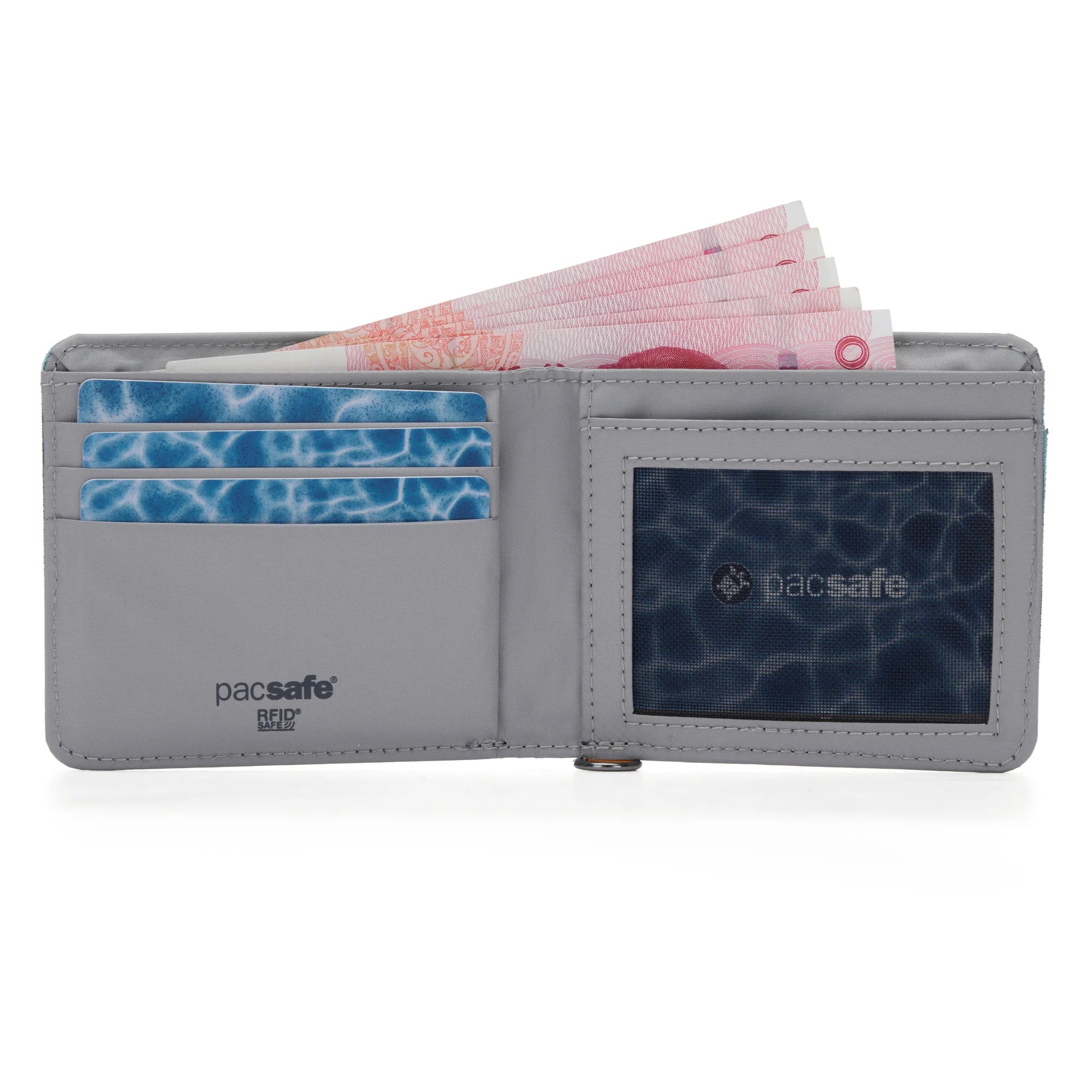 Pacsafe - RFIDsafe bifold wallet - Mint - 0