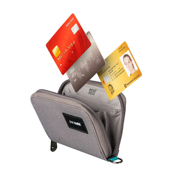 Pacsafe - RFIDsafe Card Wallet - Stone