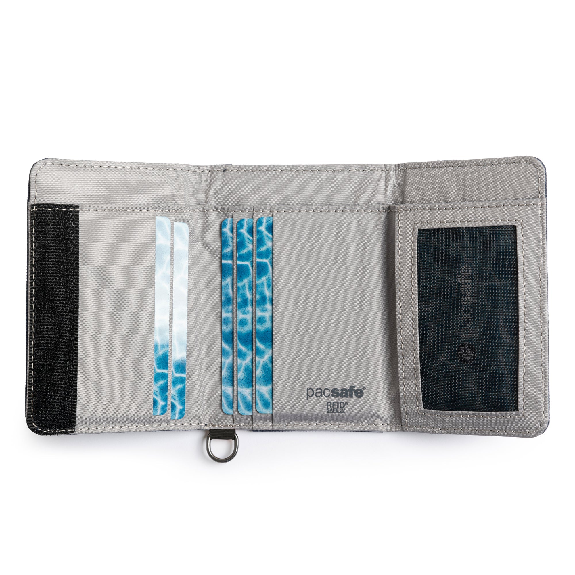 Pacsafe - RFIDsafe Trifold Wallet - Black - 0
