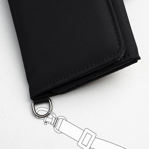 Pacsafe - RFIDsafe trifold wallet - Black