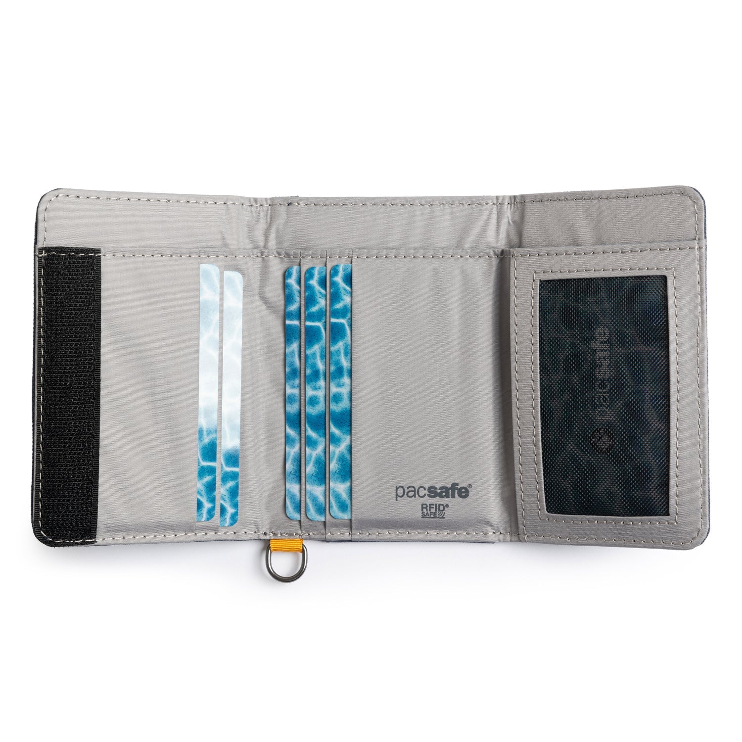 Pacsafe - RFIDsafe Trifold Wallet - Coastal Blue-2