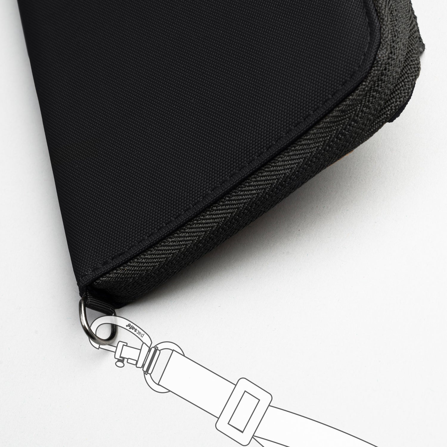 Pacsafe - RFIDsafe Z100 Zipper Bifold Wallet - Black-4