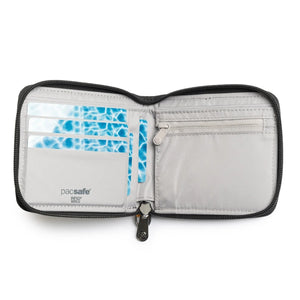 Pacsafe - Rfidsafe Zip Around Wallet - Blue