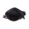 Oran - RH-2628 Leeds Leather side sling bag - Black