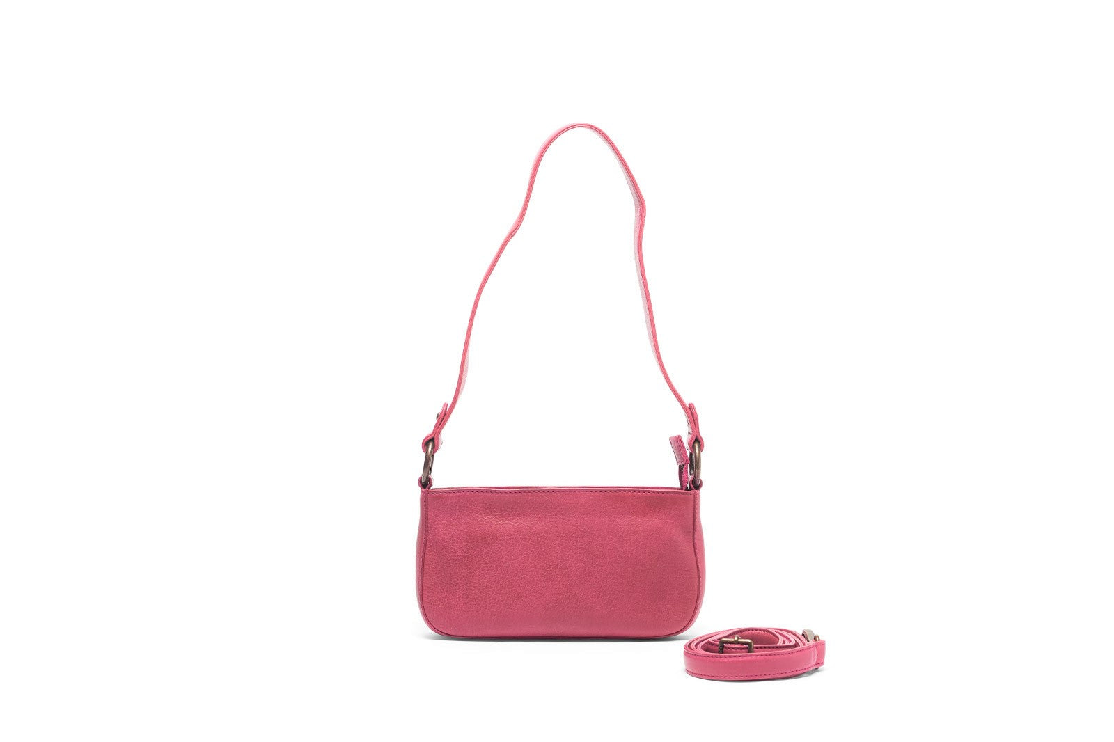 Oran - RH-442 Cecile Small leather shoulder bag - Plum