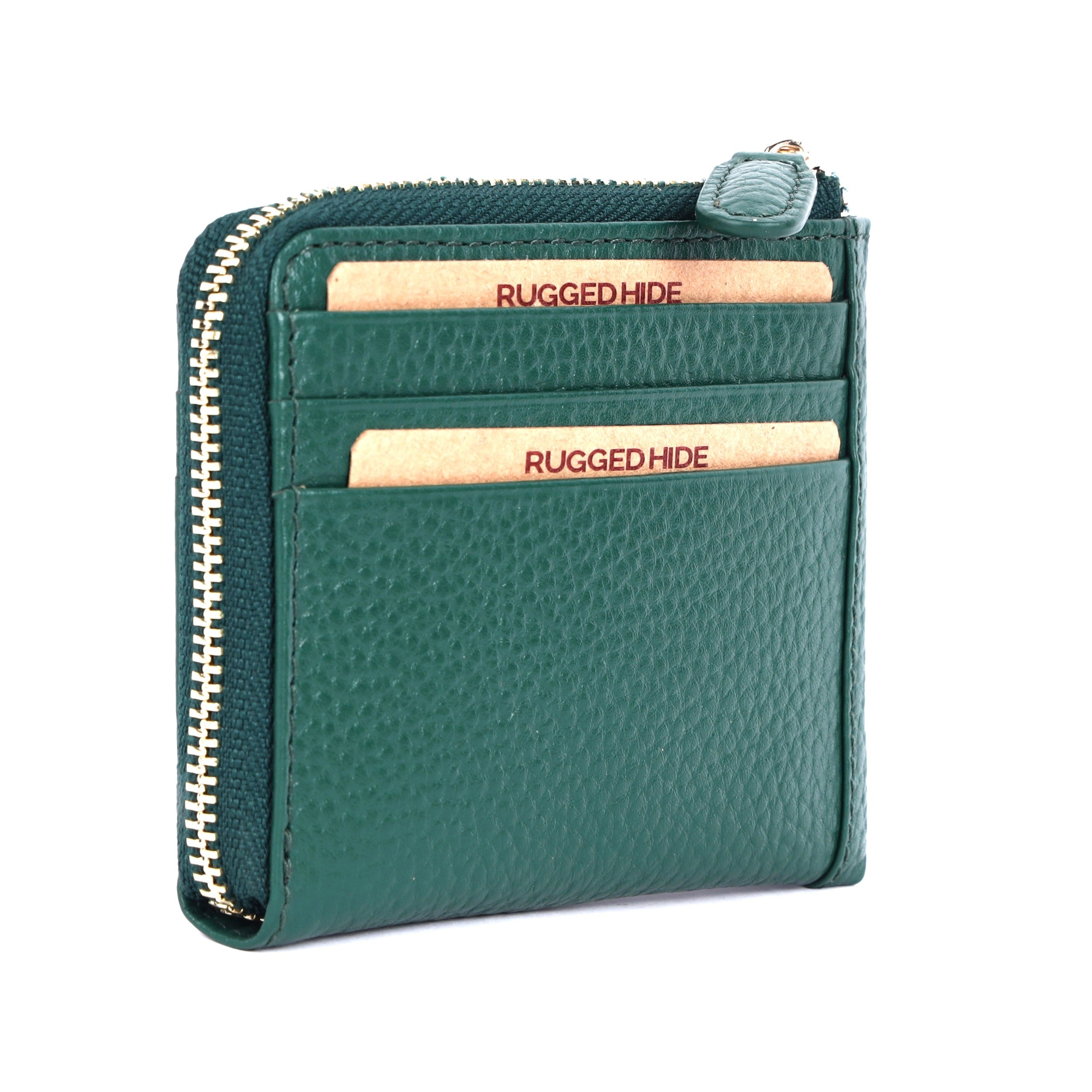 Oran - RH-4834 Augusta Zip around Coin and card wallet - Green