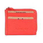 Oran - RH-4834 Augusta Zip around Coin and card wallet - Mandarin