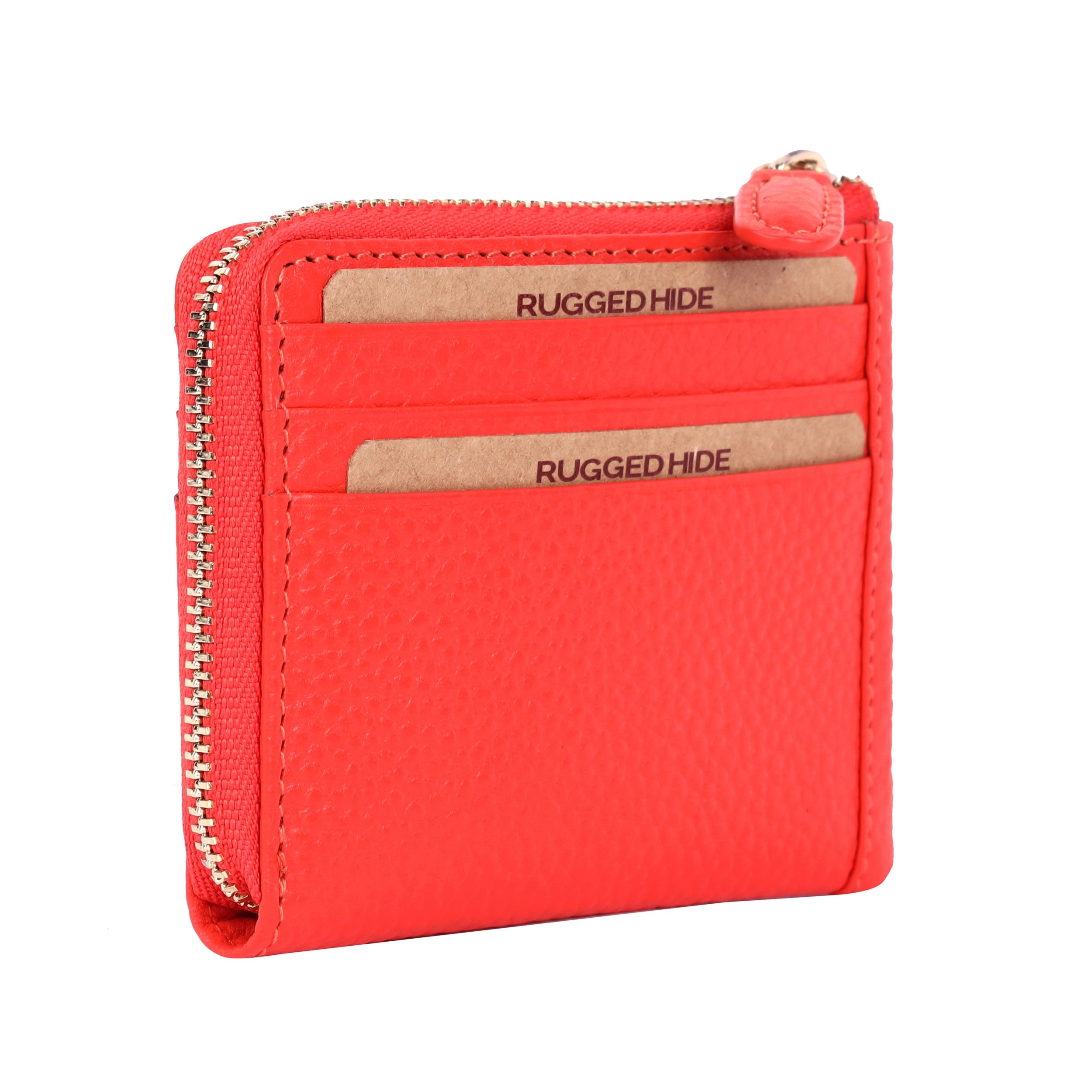 Oran - RH-4834 Augusta Zip around Coin and card wallet - Mandarin