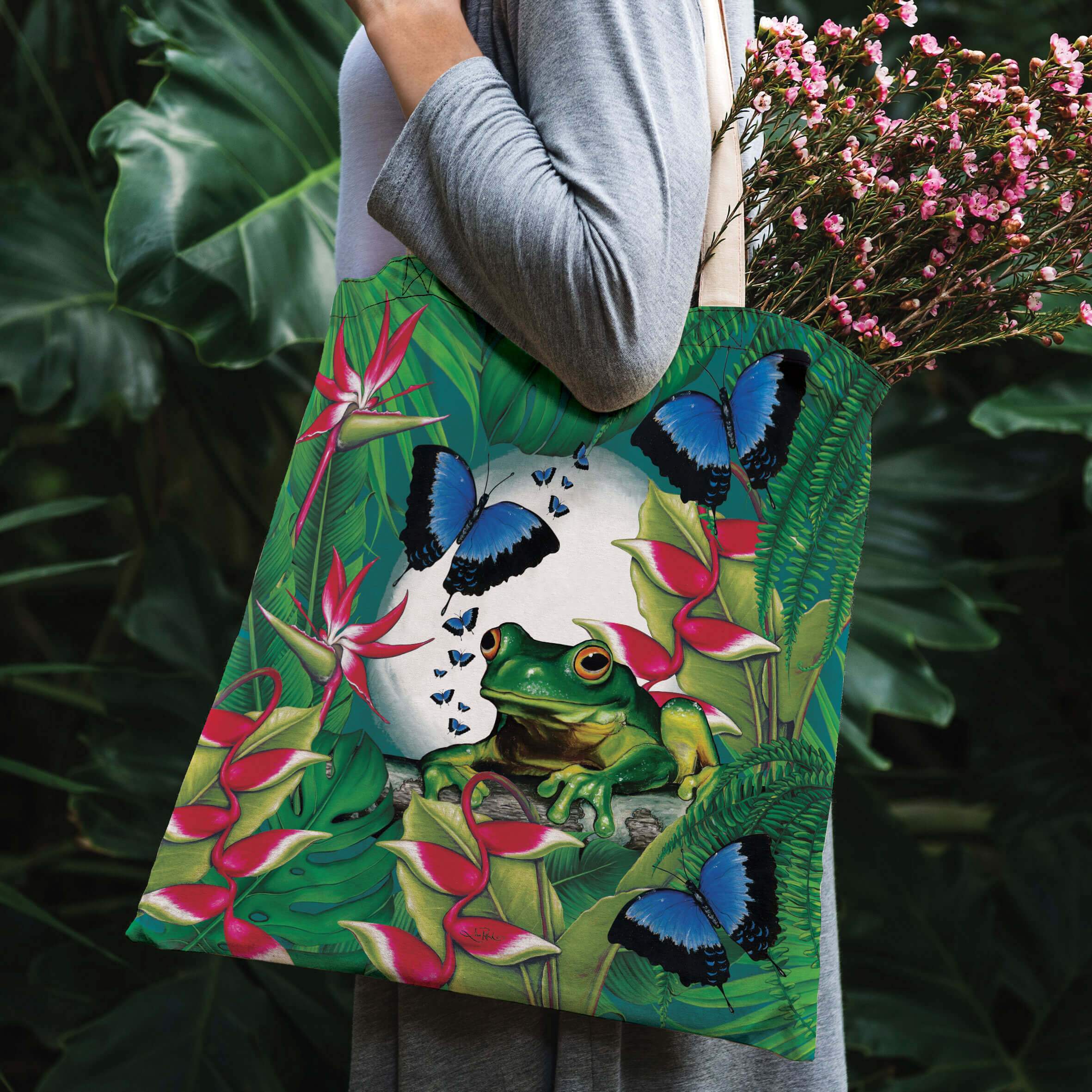 Shopping Tote - Frog-2