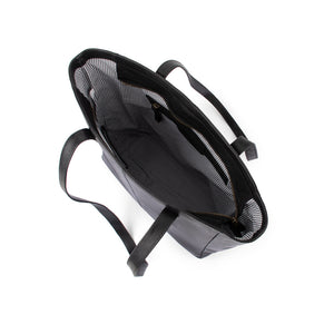 Verona - RVTB0015 Leather Tote - Black
