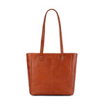 Verona - RVTB0015 Leather Tote - Walnut