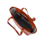 Verona - RVTB0015 Leather Tote - Walnut