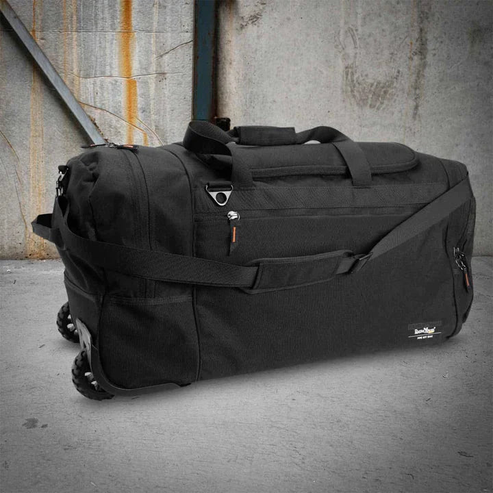 Rugged Extreme - RXES05C218WBK 80cm Wheeled 90L Gear bag - Black - 0