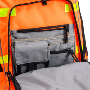 Rugged Xtremes - Essentials Laptop/Travel Backpack 45L - Hi Vis Orange
