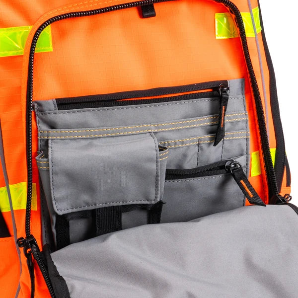 Rugged Xtremes - Essentials Laptop/Travel Backpack 45L - Hi Vis Orange