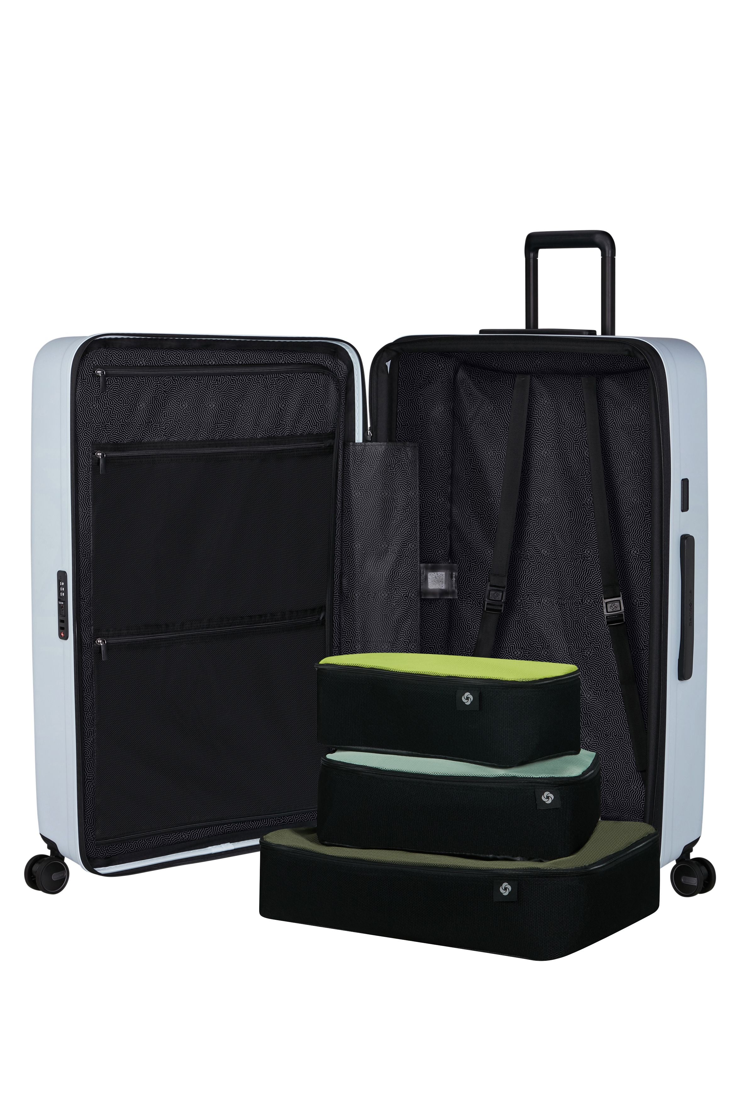 Samsonite - 81cm RestackD Exp spinner - Glacier Blue