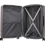 Qantas - QF250 ROME Set of 3 Premium Suitcases (56-66-76cm) - Charcoal