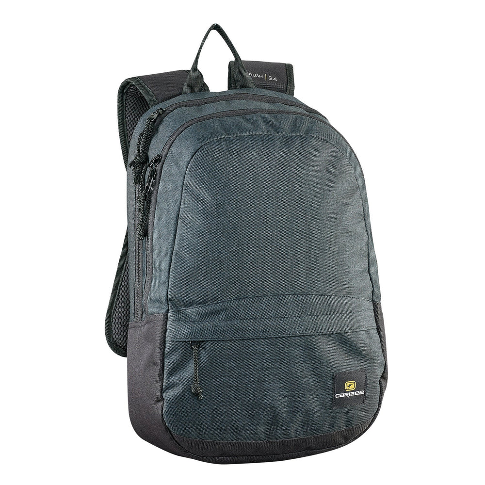Caribee - Zoom 24L Fits A4 Size Backpack W Tablet Section - Black