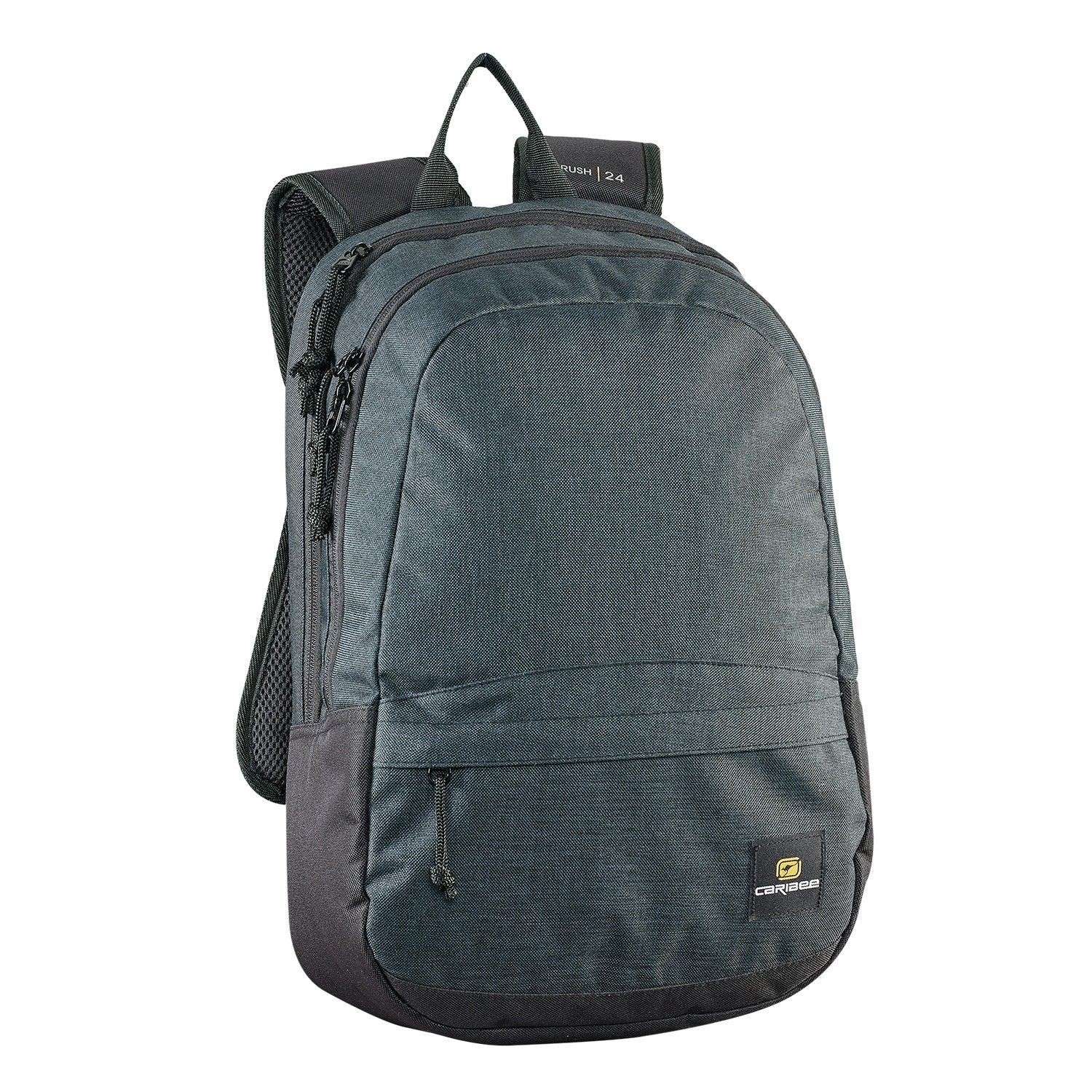 Caribee - Zoom 24L Fits A4 size backpack w tablet section - Black