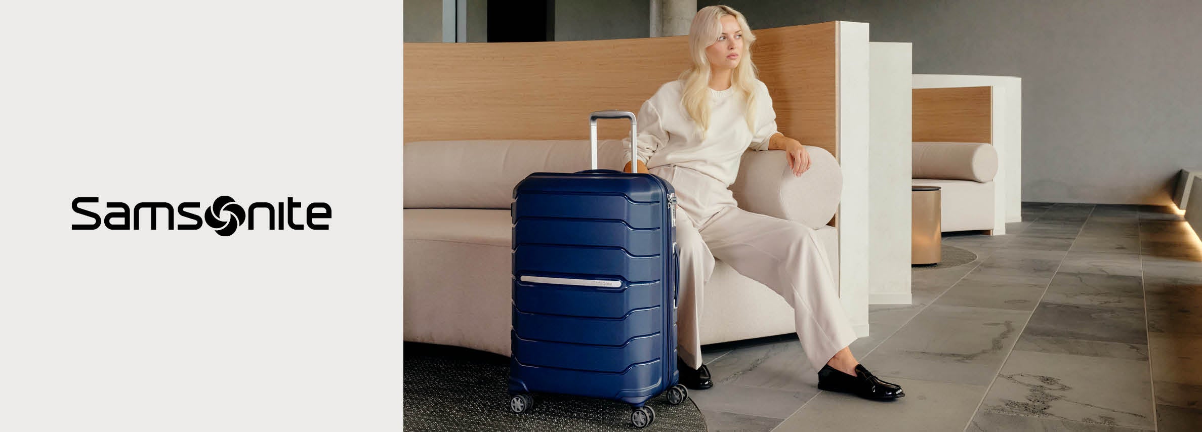 UP TO 40% OFF SAMSONITE LUGGAGE