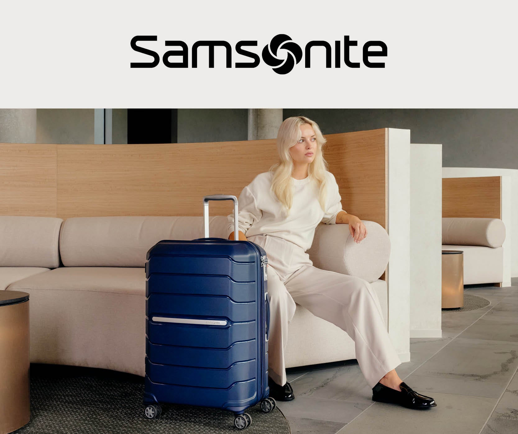 UP TO 40% OFF SAMSONITE LUGGAGE