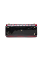 Serenade - H19-7330 Croc Monica Limited Edition Handbag - Cherry